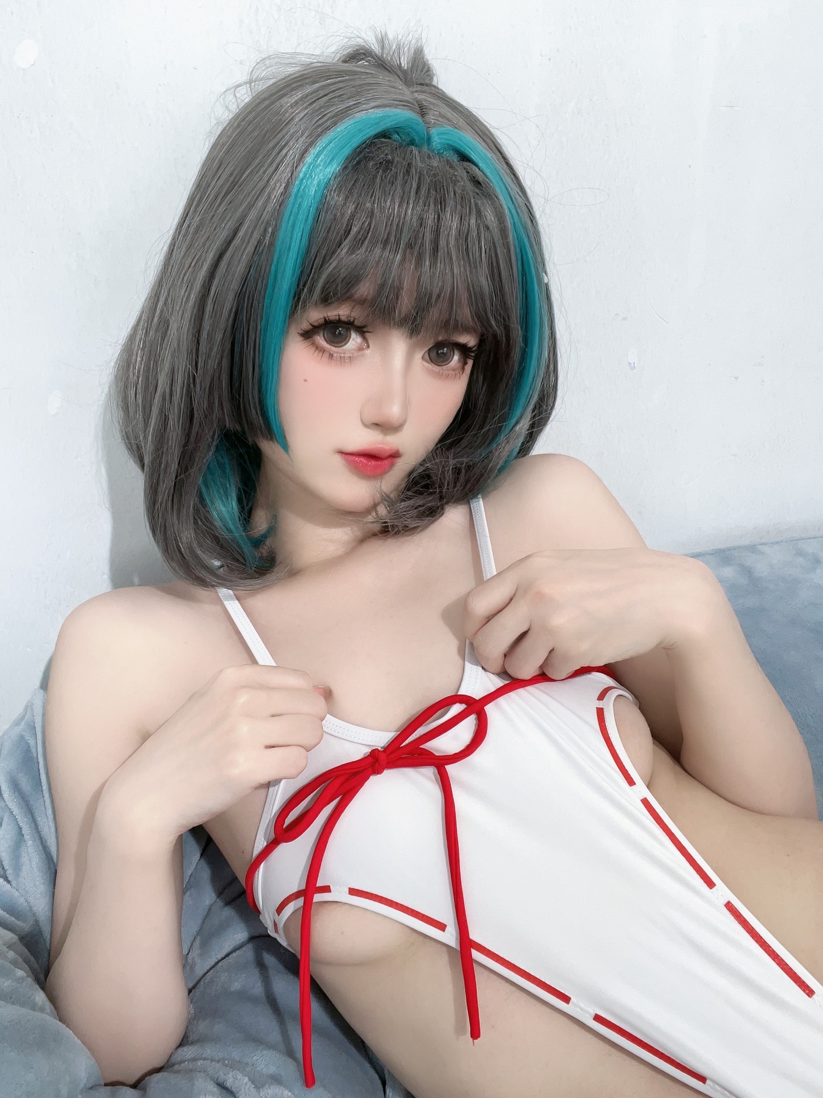 趴趴捣蛋陌 柴郡 Cosplay 写真合集｜高人气角色 高清写真＋视频（91P＋1V｜739MB）插图9
