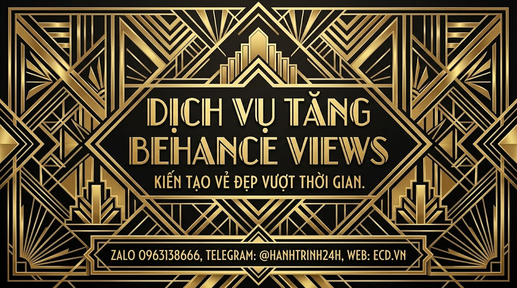 dịch vụ tăng behance views chất lượng dành cho designer