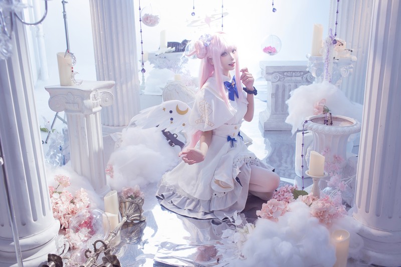 艾西Aiwest 碧蓝档案圣园未花Cosplay写真图集 高清美图合集 40P (415.8M)插图2