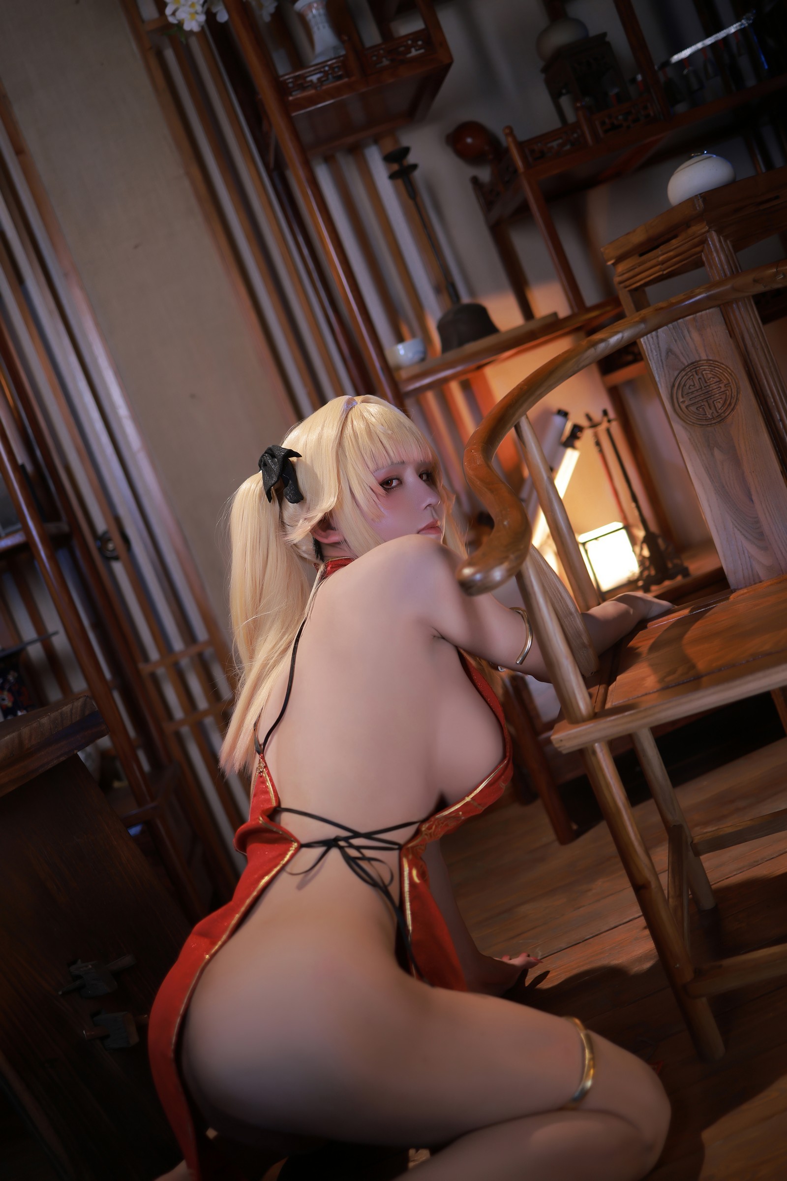 桜满三时 – 萌姬联合 旗袍 Cosplay 高清写真集（84P-913.3MB）东方魅力插图9