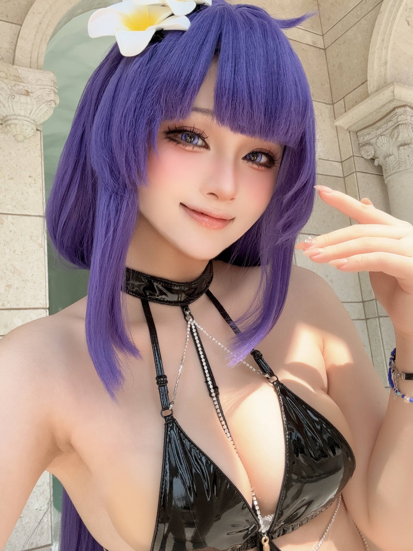 屿鱼 Yuyu Mogador 水着 Cosplay 写真图集（81P｜240MB）插图1