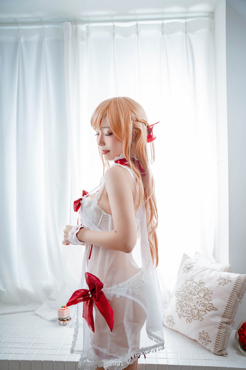 切切Celia 亚丝娜内衣 Asuna Cosplay 写真图集 93P插图4