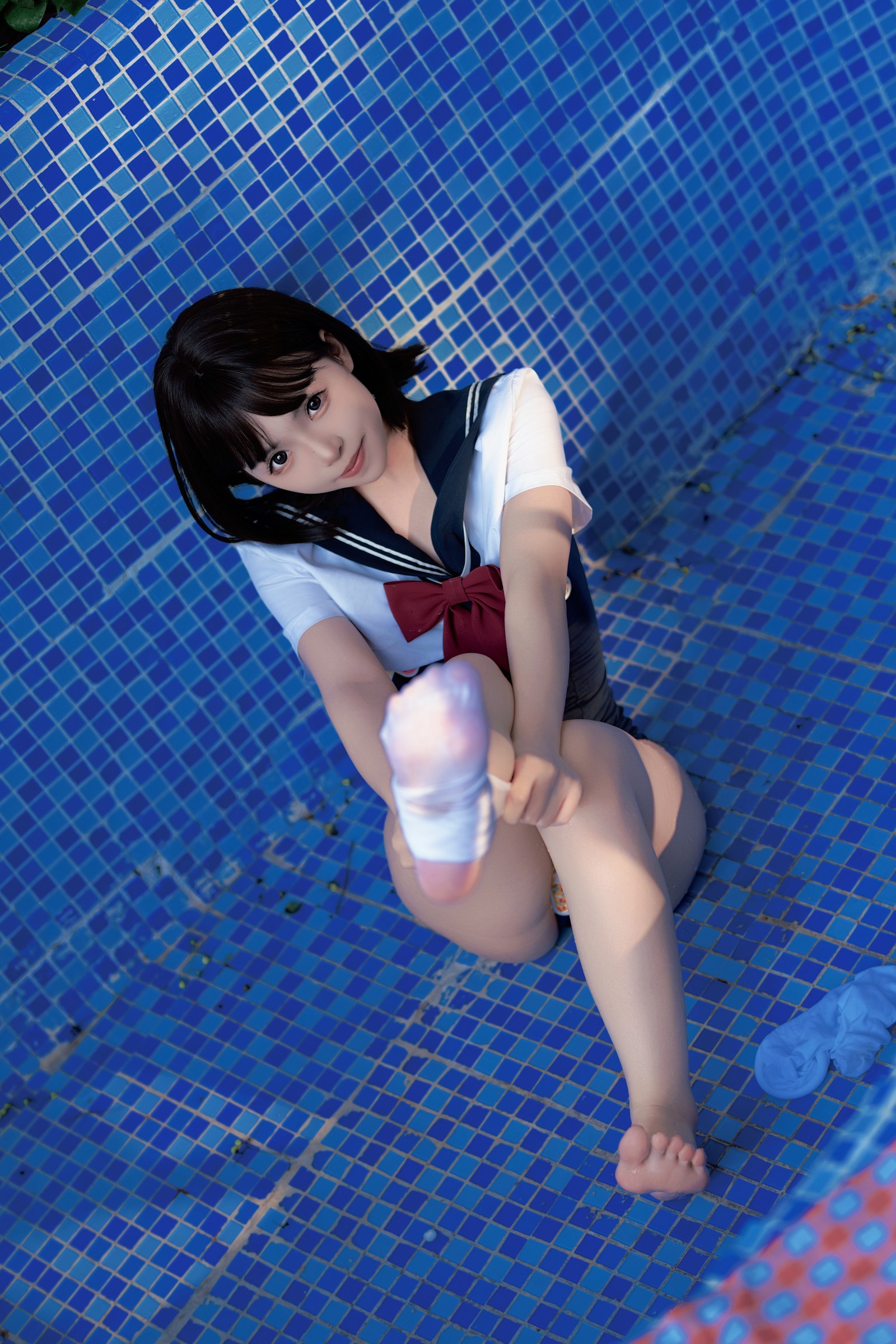 Bangni邦尼 – 反差 JK 泳装 Cosplay 写真集（97P-7V-841.3MB）插图8