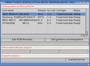 Media Toolbox  working on Exec device 'sb600sata.device', total number of units 4_002