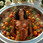 Garden wedding wom served Blackh 0 18