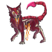 Volcanic Scorpion Wolf