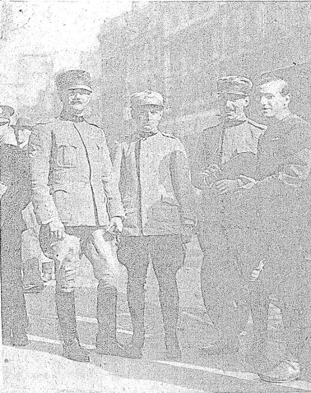 12-09(05)-1917, Marquess Giulio Laureati, Italian Air Service, and his observer, Michael Angelo Tonz