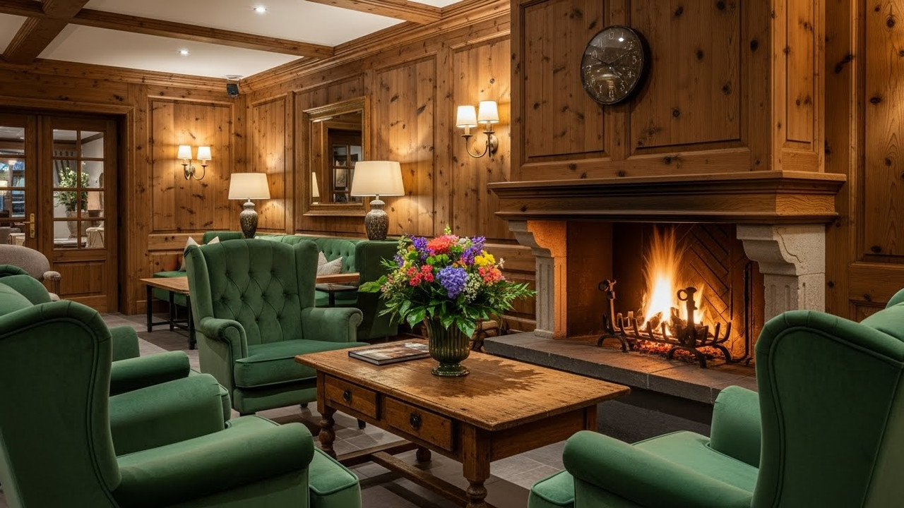 Rösti suíço com vitela servido no Villa Honegg