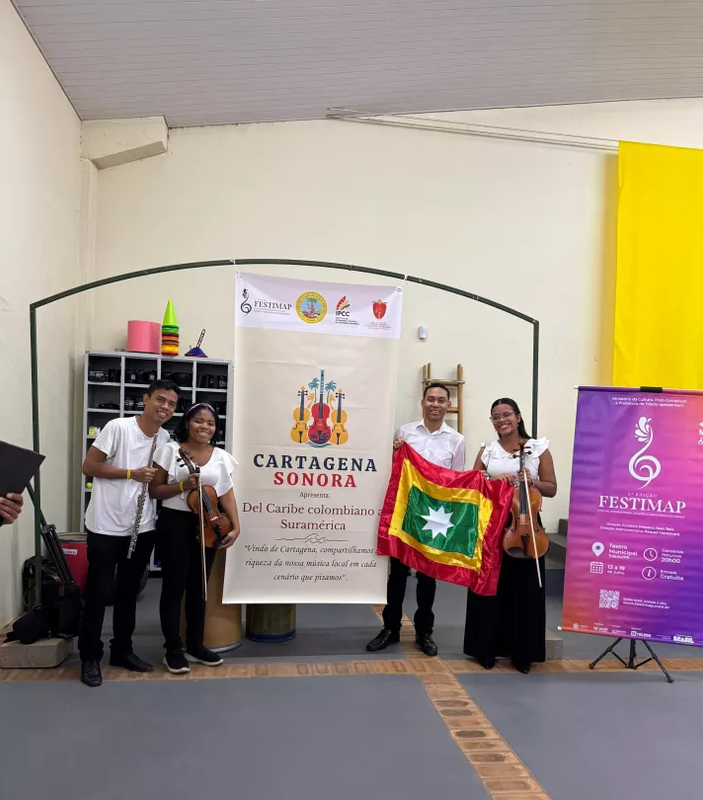 Talento joven de Cartagena representó a Colombia en festival internacional en Brasil