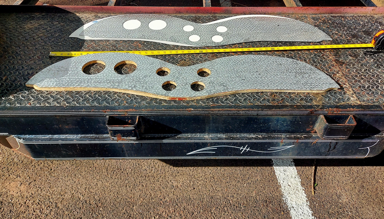 aluminum dash MG