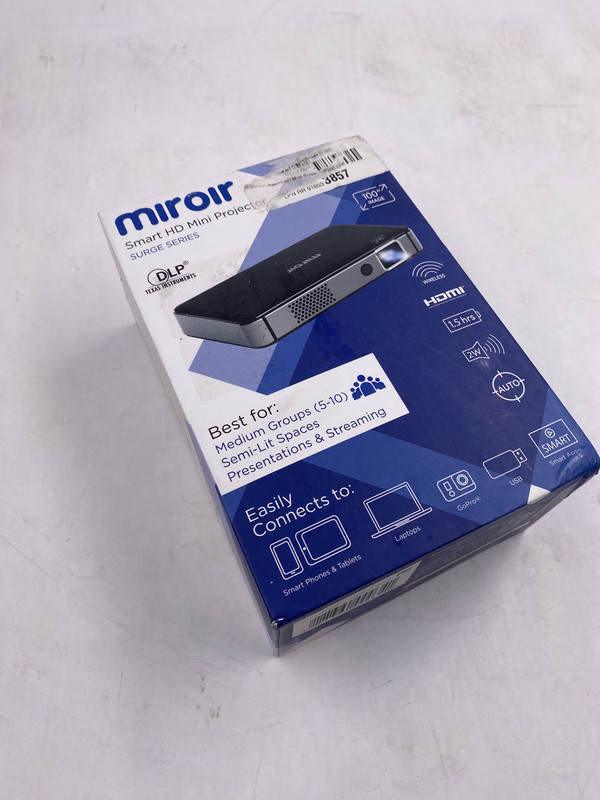 MIROIR M300A SURGE SERIES WIRELESS SMARTHD DLP MINI PROJECTOR