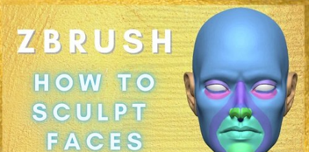 Zbrush – How to Sculpt Faces