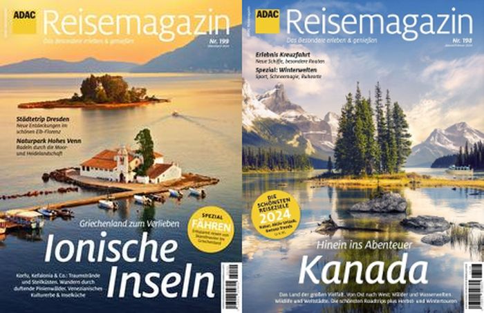 Cover: Adac Reisemagazin No 198-199 Januar-Februar-März-April 2024