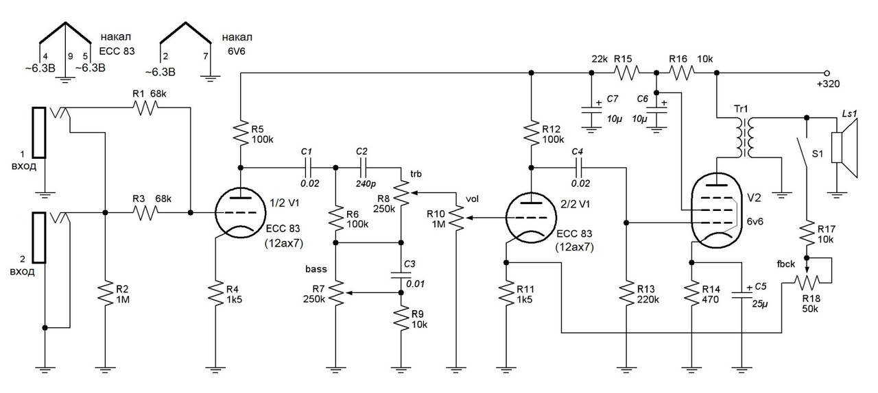 Fender champ amp 5F1