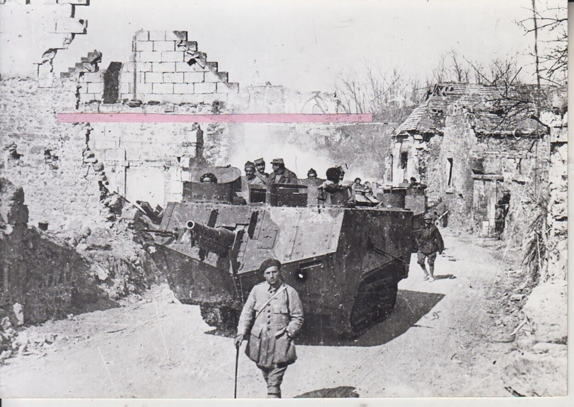 1.WK Foto Panzer Franzose Top !! (1)