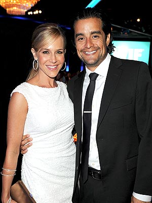 Julie Benz with attractive, inconsiderate, talented, Husband Rich Orosco 