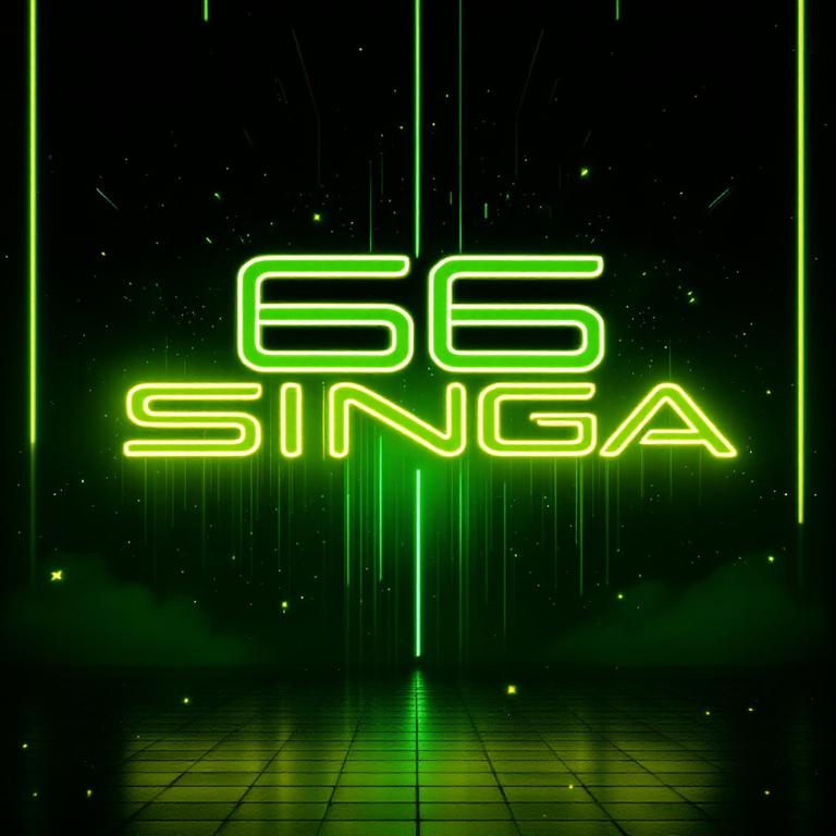 Banner Aplikasi 66SINGA dengan akses permainan digital