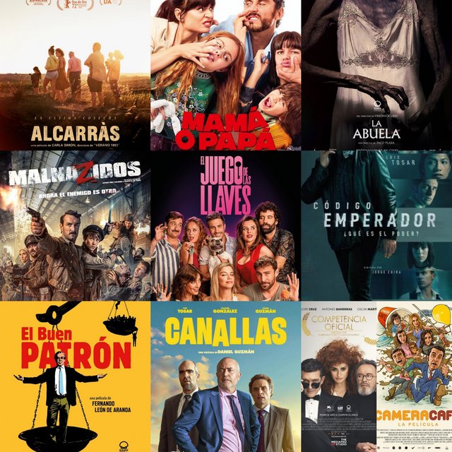 LAS 10 PELÍCULAS ESPAÑOLAS MÁS TAQUILLERAS DEL PRIMER SEMESTRE DEL AÑO 2022