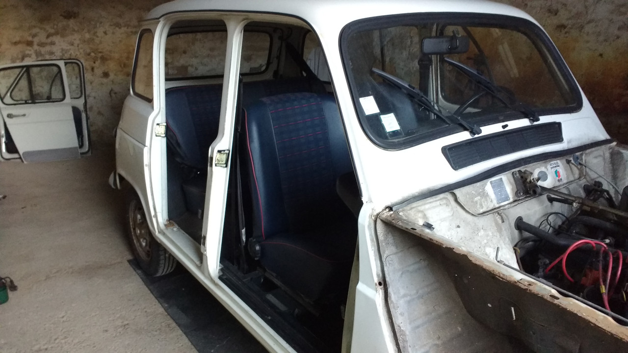 portieres DR enlevées