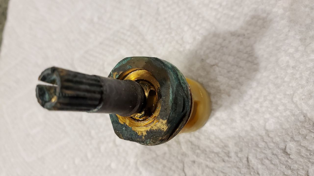 Faucet cartridge identification