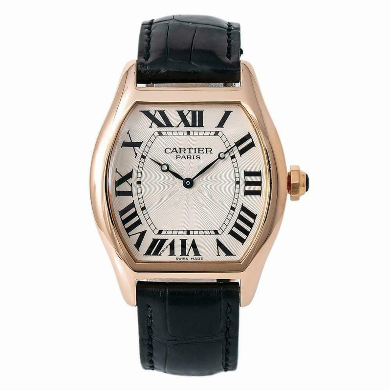 cartier tortue mens watch