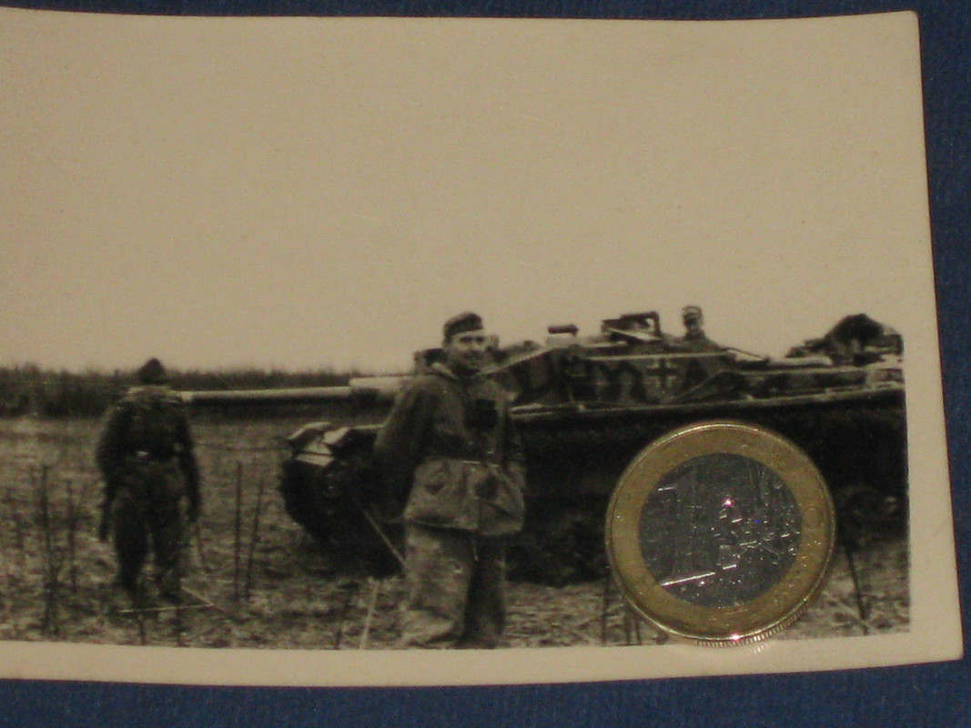 Foto Sturmgeschütz Tarnanstrich Panzer