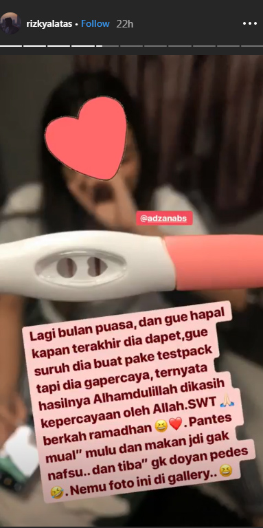 Postingan Rizky Alatas