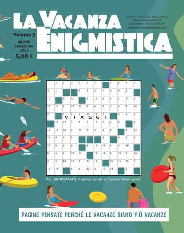 Vacanza Enigmistica N.2 – Agosto Settembre 2025