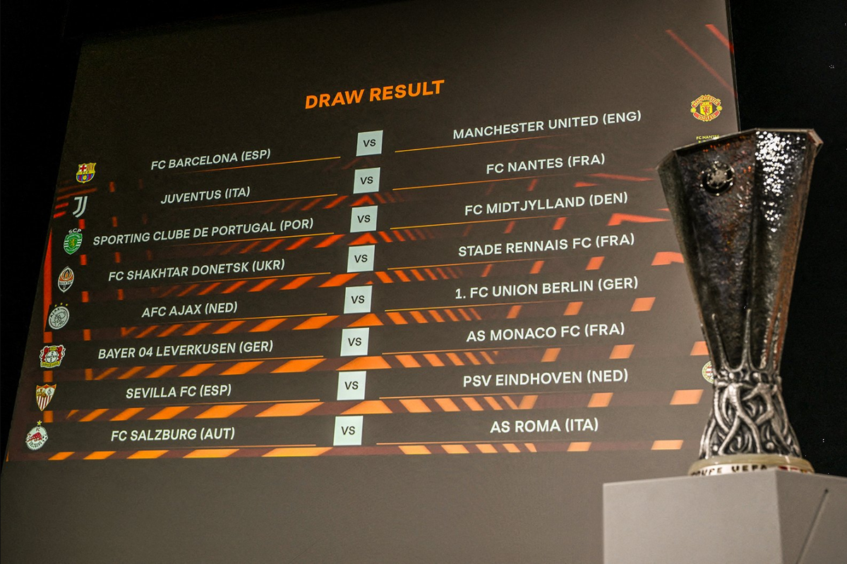 Europa League con duelos de lujo en su repechaje; así quedaron los partidos