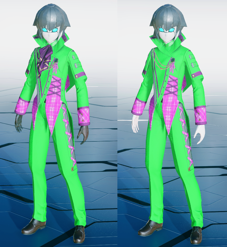 Recolorable Parts Of Ngs Outfits Phantasy Star Online 2