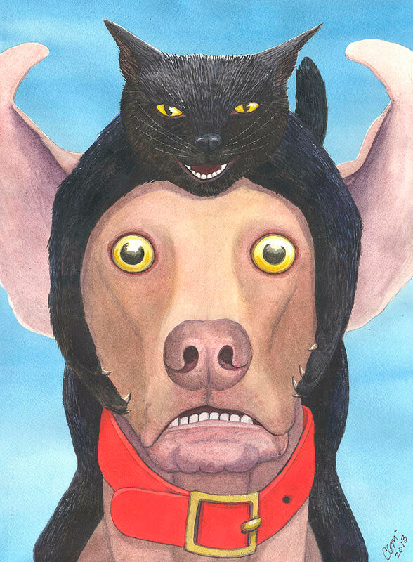 giddyup-pink-dog-catherine-g-mcelroy