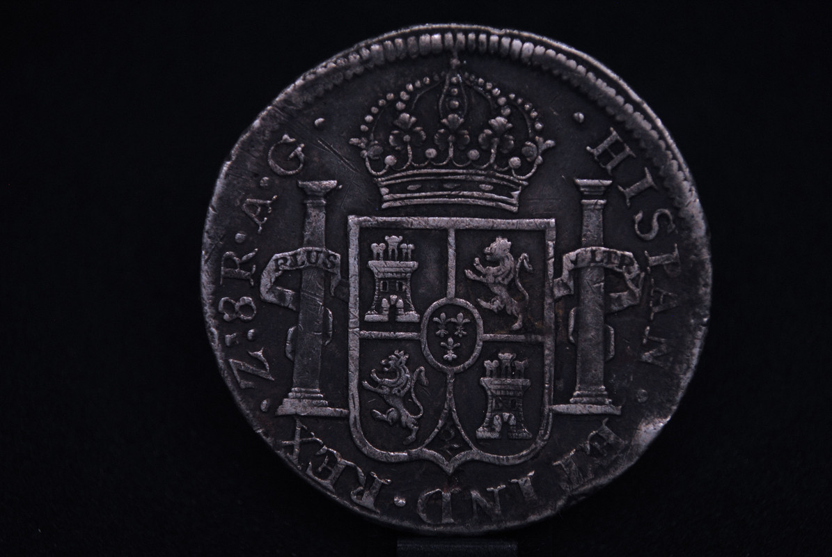 8 Reales 1819. Fernando VII. Zacatecas AG 8-R-1819-Zacatecas-AG-B