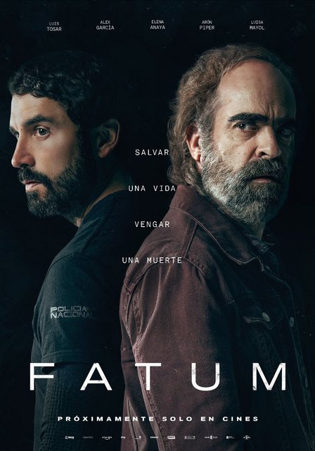 TRÁILER DE LA PELÍCULA “FATUM” CON LUIS TOSAR, ÁLEX GARCÍA, ELENA ANAYA Y ARÓN PIPER