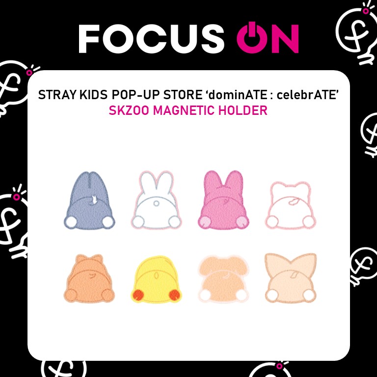 IN STOCK] Stray Kids dominATE Pop-Up official Merch SKZOO MAGNETIC
