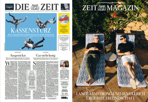 Cover: Die Zeit mit Zeit Magazin No 49 vom 23  November 2023