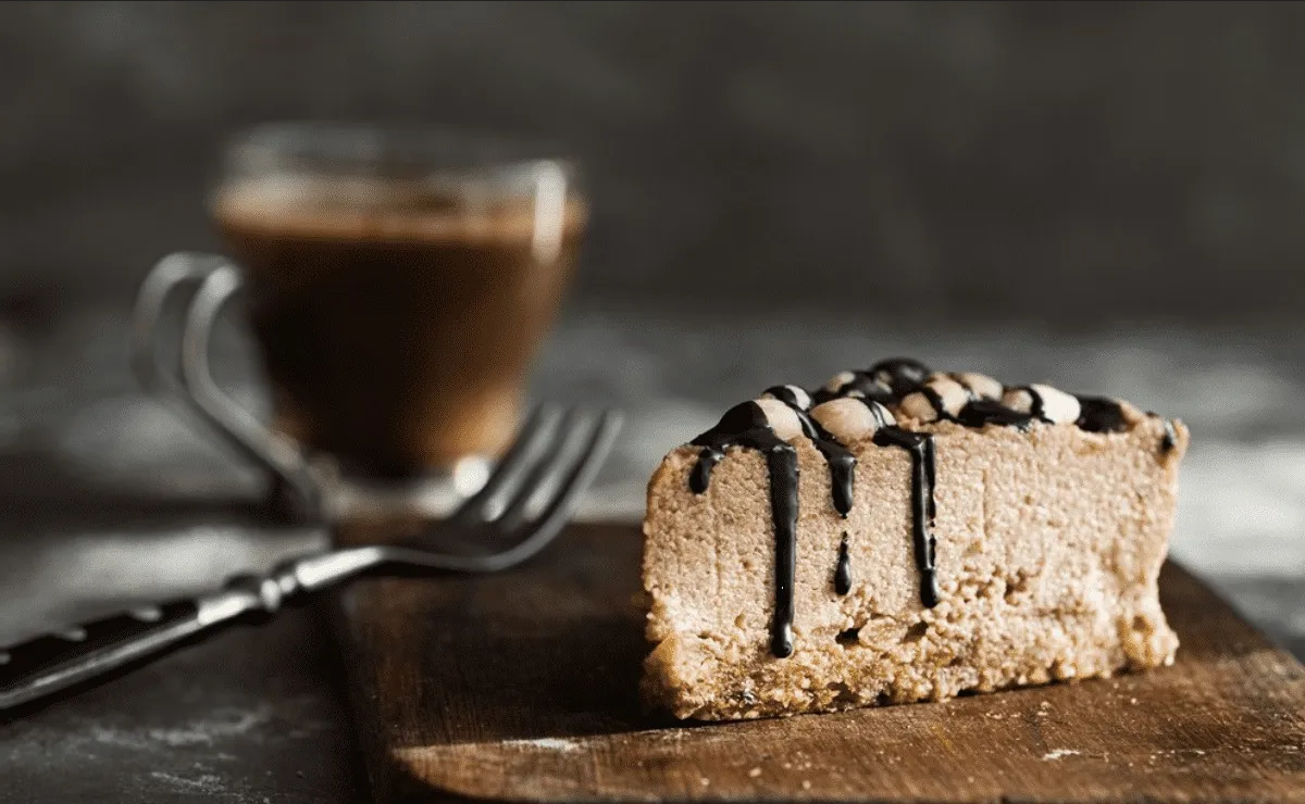Receta para hacer un cheesecake de café cremoso