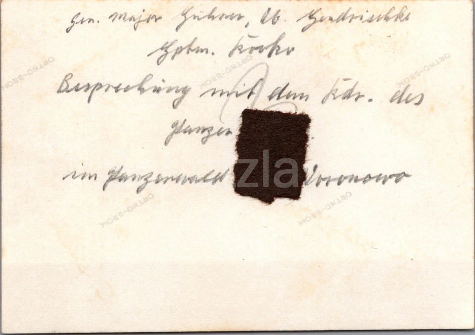 Foto Wehrmacht Panzer Besichtigung in Woronowo Russland (MJ 210) (1)