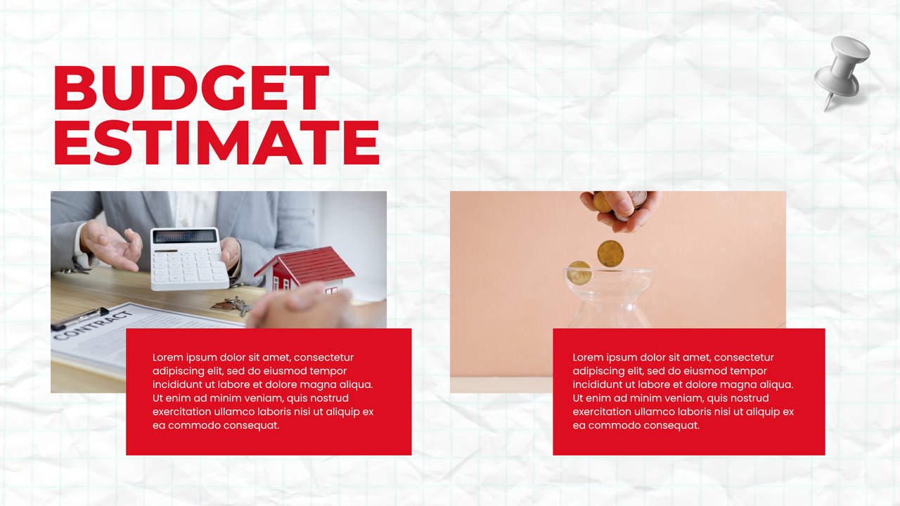 Red and White Blue Minimalist Project Proposal Presentation