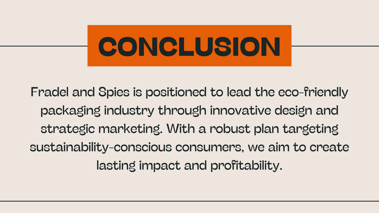 Orange and Cream Illustration Marketing Plan Presentation