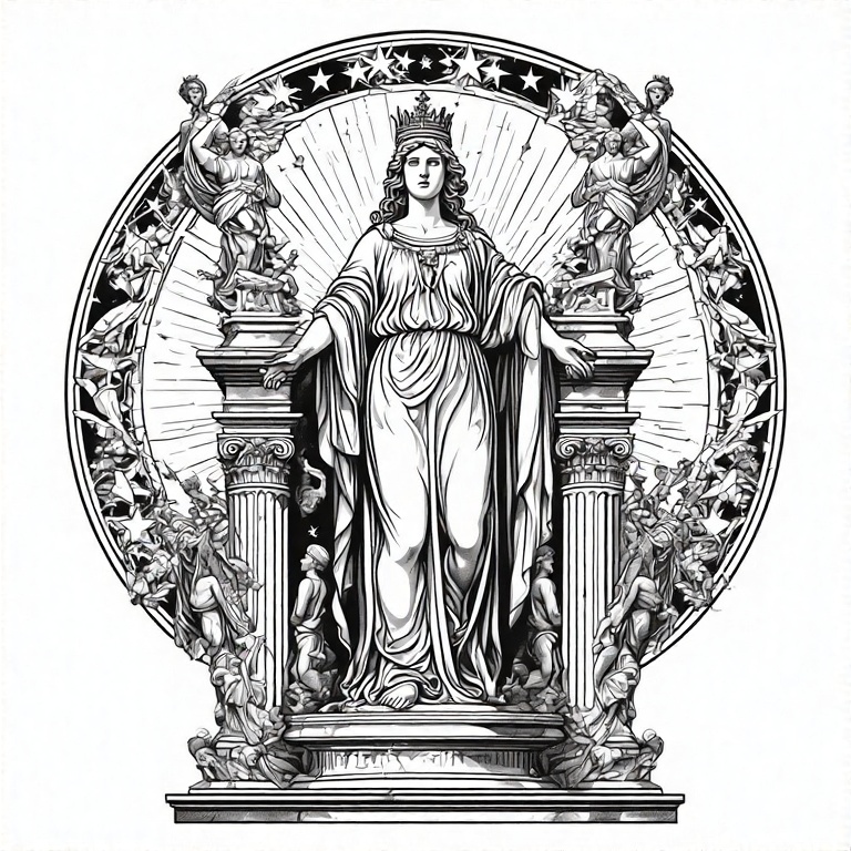 Monochromatic-illustration-of-11