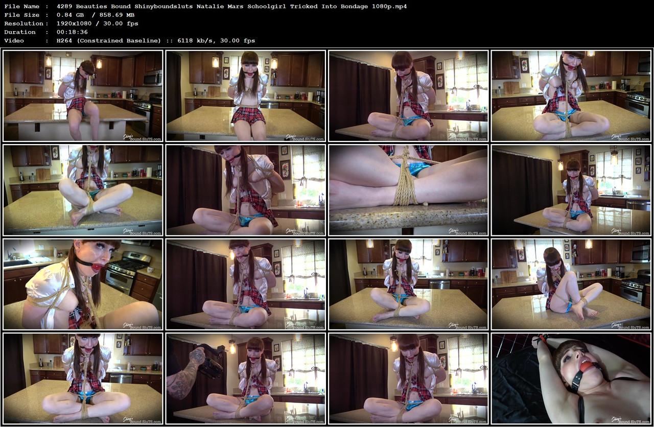 4289 Beauties Bound Shinyboundsluts Natalie Mars Schoolgirl Tricked Into Bondage 1080p mp4