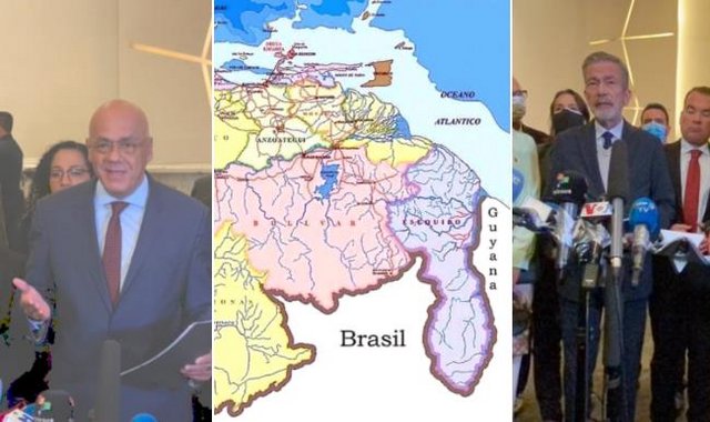 Chavismo y oposición ratifican defensa del Esequibo Chavismo y oposición ratifican defensa del Esequibo