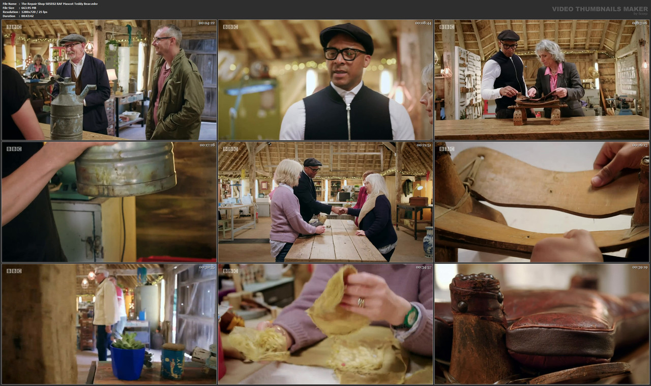 The Repair Shop S05E02 RAF Mascot Teddy Bear.mkv