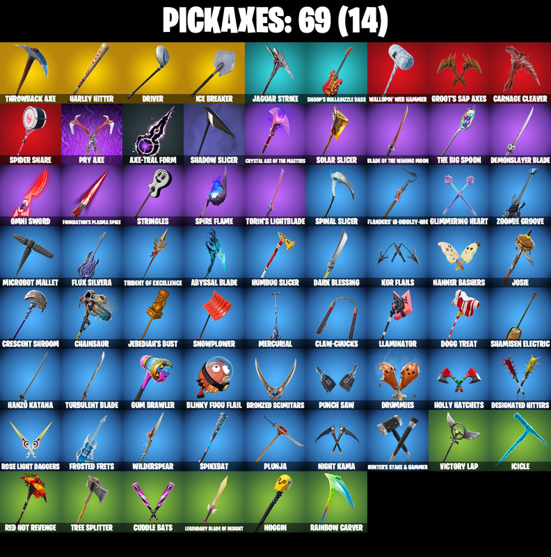pickaxes comp