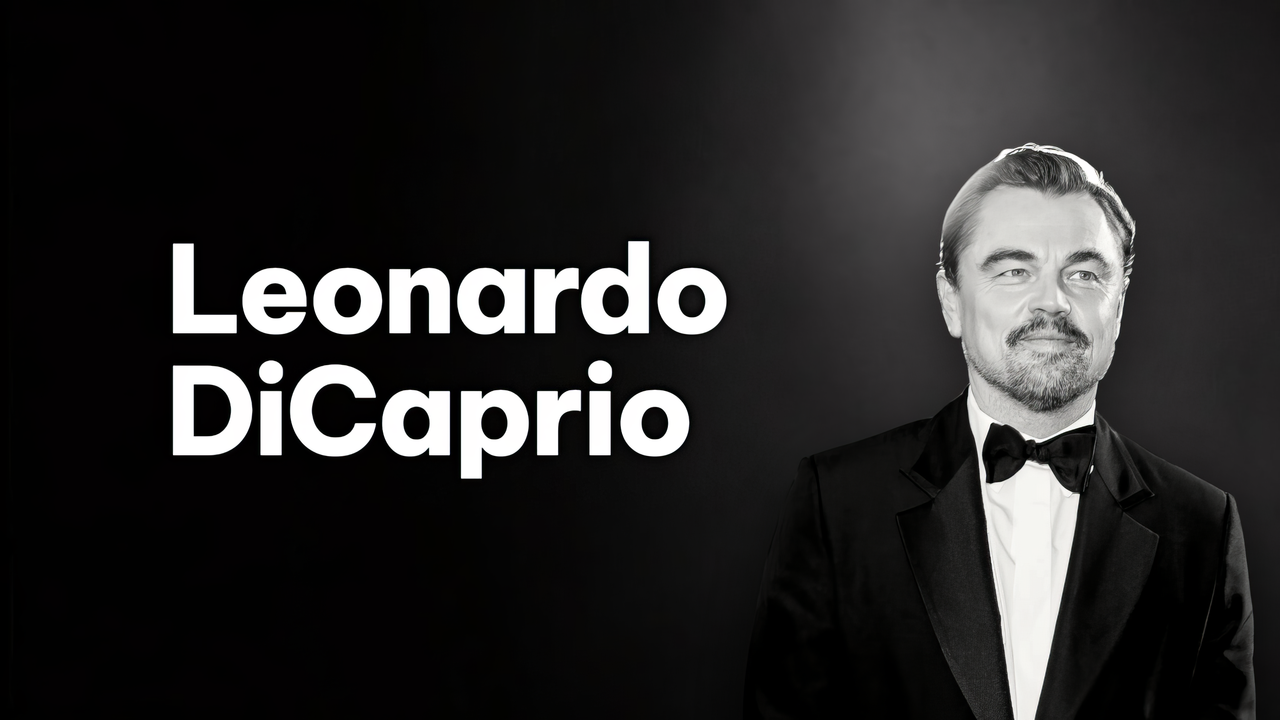 Leonardo Di Caprio Photoroom upscale 3x