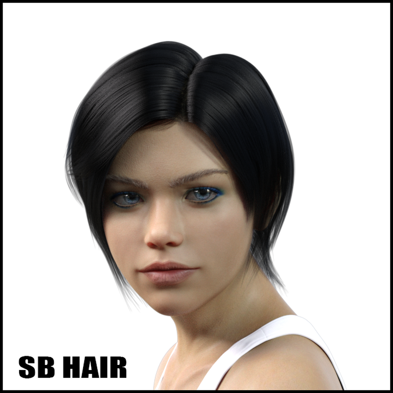 SB Hair for Genesis 8 Female SB Hair for Genesis 8 Female