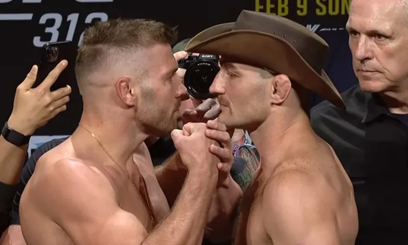 Кантар преди UFC 312: Дю Плеси и Стрикланд лице в лице