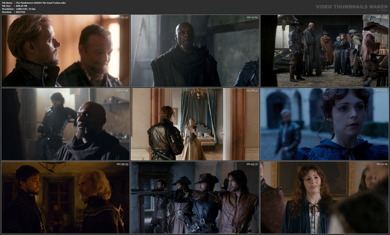 The Musketeers S02E03 The Good Traitor.mkv