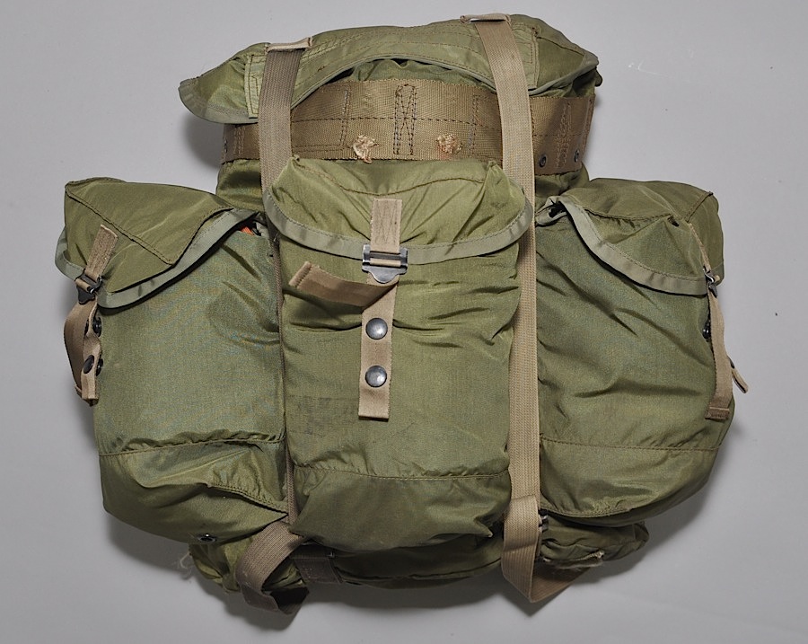 Mochila Tropical del US Army en Malvinas