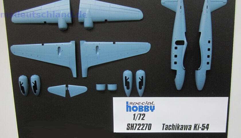 Special Hobby 1:72 - Tachikawa Ki-54Otsu / Hickory Special Hobby 1:72 - Tachikawa Ki-54Otsu / Hickory